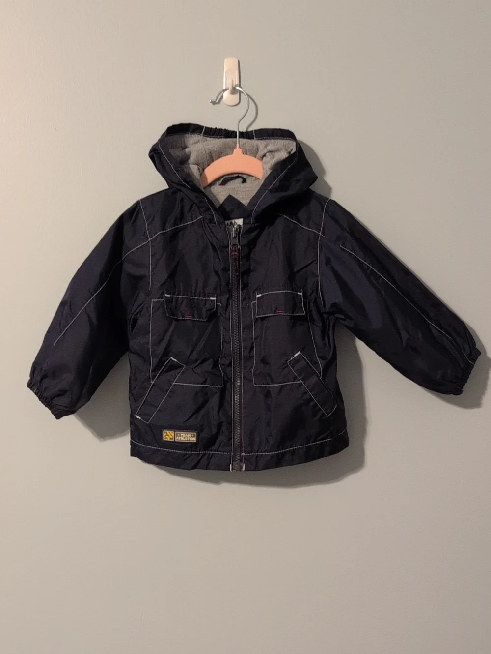 Circo Navy Hooded Kids Rain Jacket